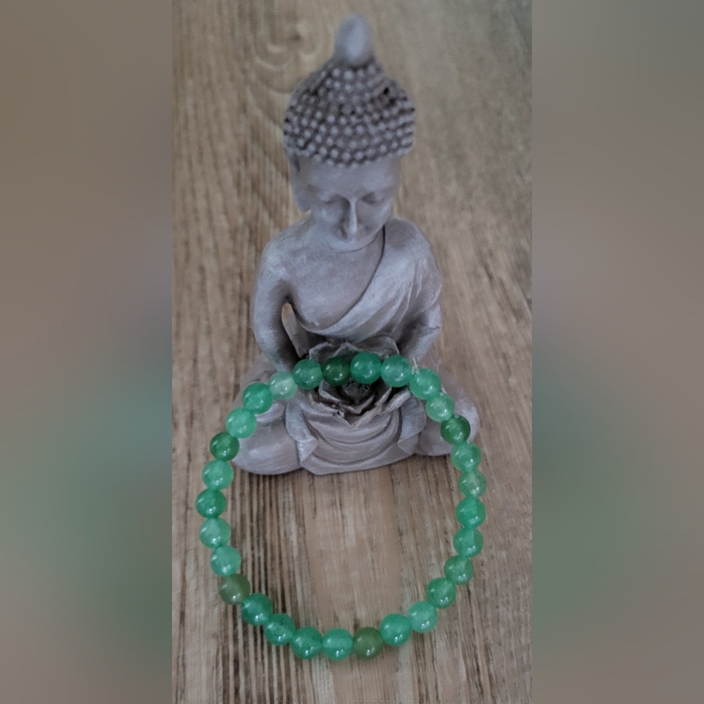 Green Aventurine Beaded Bracelet